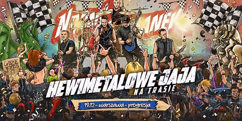 Nocny Kochanek i Hewimetalowe Jaja w Warszawie @PROGRESJA \/\/ FINA\u0141 TRASY KONCERTOWEJ