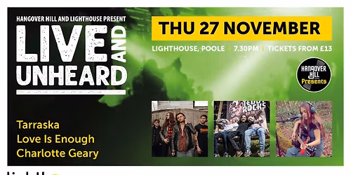 Live And Unheard November