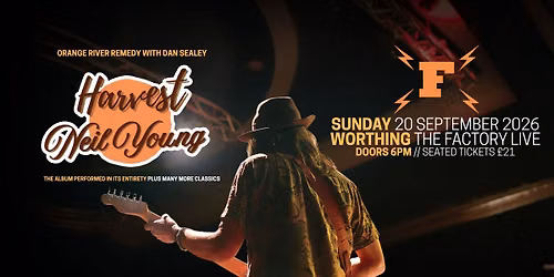 HARVEST - A CELEBRATION OF NEIL YOUNG \/\/ WORTHING \/\/ 20.09.2026