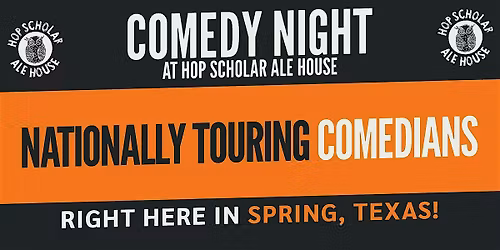 Comedy Night at Hop Scholar - SEPT 26, 2026 8PM