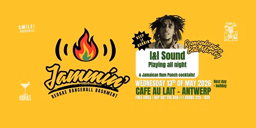 Jammin' Remembering Bob Marley @ Cafe Au Lait 
