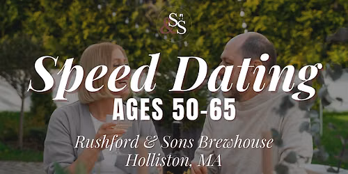 Speed Dating Ages 50-65 in Holliston, MA at Rushford & Sons Brewhouse