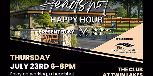 Entrepreneurs Club: Headshot Happy Hour (Business Finance)