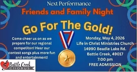 Free Sweet Adeline\u2019s performance