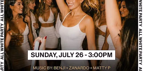 Sunrise Day Party - All White