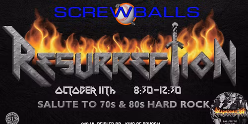 It's time to rock with the return of Resurrection to Screwballs!