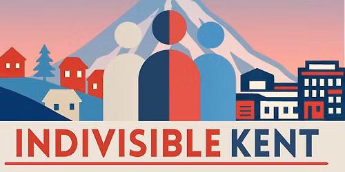 Kent International Festival Booth, with Indivisible Covington