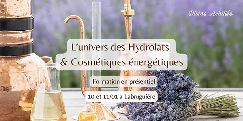 L\u2019univers des Hydrolats  & Cosm\u00e9tiques \u00e9nerg\u00e9tiques
