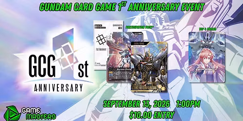 Gundam Card Game - 1st Anniversary Event