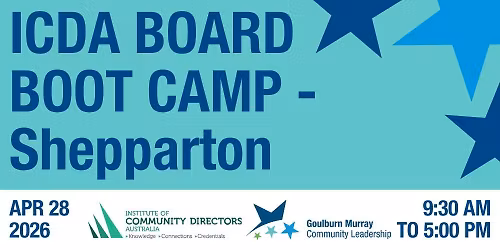 ICDA Board Boot Camp - Shepparton