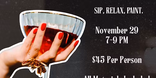 Cosmik Sip N Paint with Noel