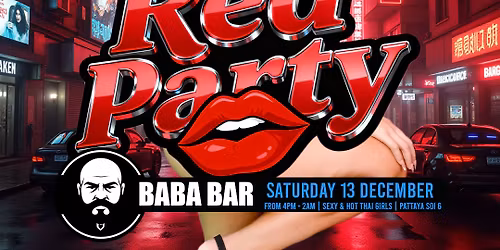 Red Party at BaBa Bar Pattaya Soi 6