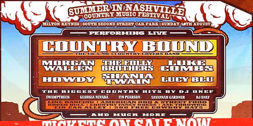 Summer In Nashville - Milton Keynes 2026