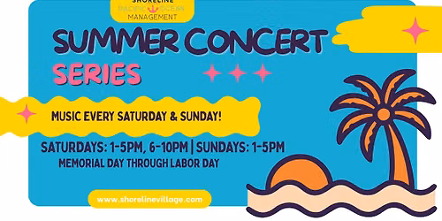 Summer Music at Shoreline Village 2026