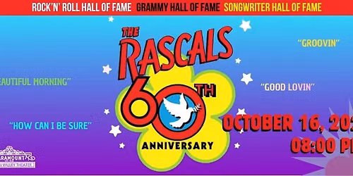 The Rascals- 60th Anniversary Tour