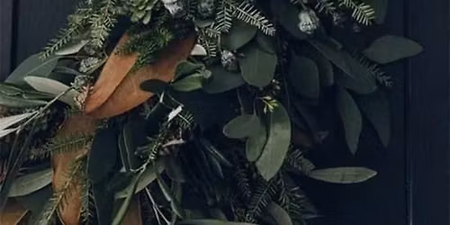 Taller de coronas y arreglos navide\u00f1os