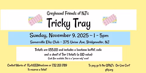 GFNJ's Tricky Tray
