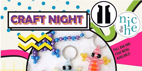 Craft Night - Pony Bead Keychains!