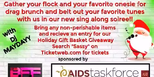 Holiday Onesie Drag & Sing Along Brunch