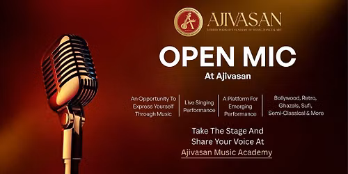 OPEN MIC AT AJIVASAN BENGALURU