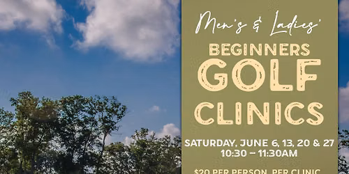 Men's & Ladies' Beginner Golf Clinics 