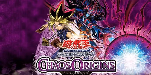 YU-GI-OH! Chaos Origins Win-a-case $25 entry
