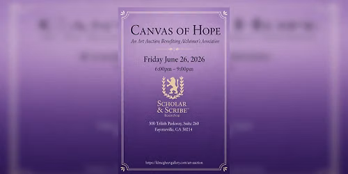 Canvas of Hope: An Art Auction Benefiting Alzheimer's Association