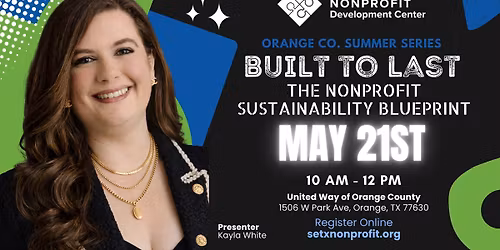 Built to Last: The Nonprofit Sustainability Blueprint