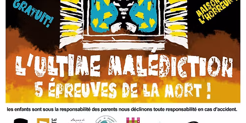 HALLOWEEN : Parcours pour petits et grands dans le quartier Sain-LazareTournai: L'ultime mal\u00e9diction