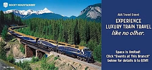 Luxury Rail with AAA Travel and Rocky Mountaineer