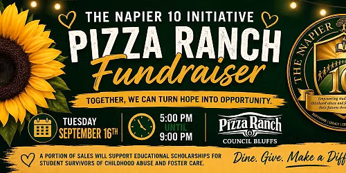 The Napier 10 Initiative Pizza Ranch Fundraiser