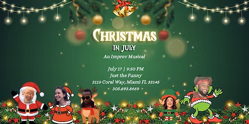 Christmas in July: An Improv Musical