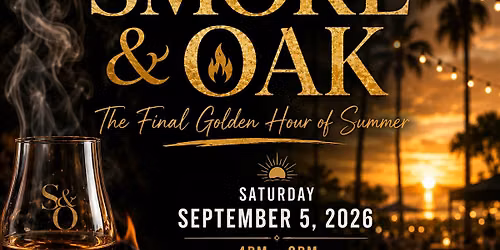 Smoke & Oak: The Final Golden Hour of Summer