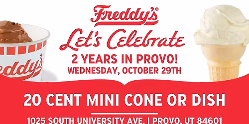 Freddy's Provo 2nd Anniversary