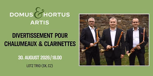 DIVERTISSEMENT POUR CHALUMEAUX & CLARINETTES