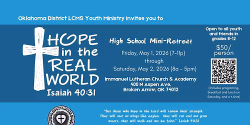 Hope in the Real World - OK District Youth Ministry Event