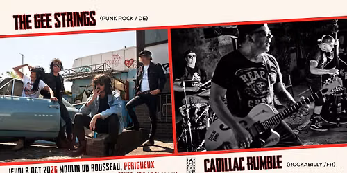 \ud83c\udfb8 THE GEE STRINGS + CADILLAC RUMBLE
