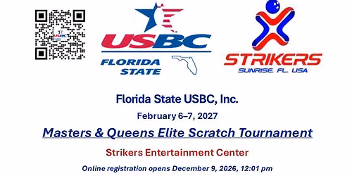 2027 Masters & Queens Elite Scratch Tournament 