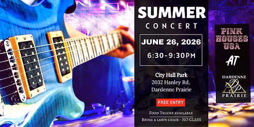 Pink Houses USA - Free Summer Concert