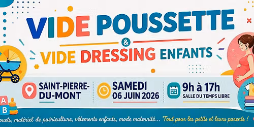Vide-poussette Vide-dressing enfants