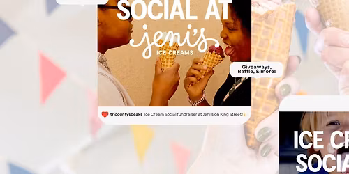 Jeni's Ice Cream Social Fundraiser for Tri-County SPEAKS