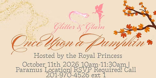 Once Upon a Pumpkin Event! Paramus