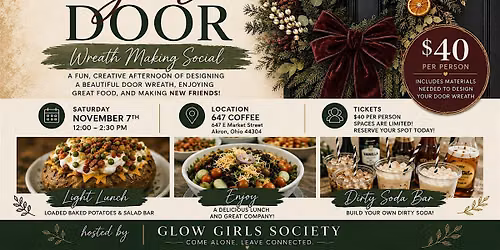 Deck Your Door: Wreath Making Social