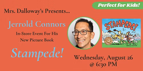 Jerrold Connors' STAMPEDE! In-Store Event and Book Signing