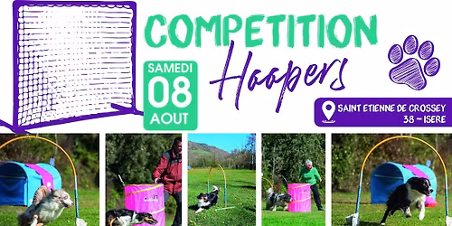 Comp\u00e9tition de Hoopers (Saint Etienne de Crossey - ISERE)