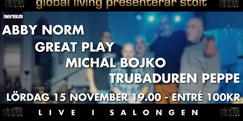 Helkv\u00e4ll med livemusik p\u00e5 Global Living