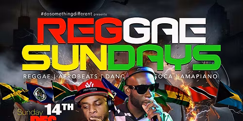 REGGAE SUNDAY: The #1 Caribbean Party In The City