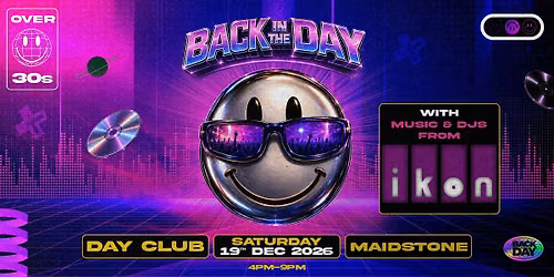 The Ikon Maidstone Day Club for over 30's