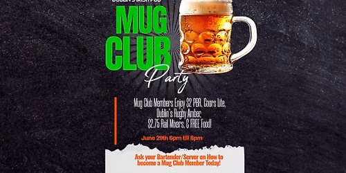 Dublin's MUG Club Party