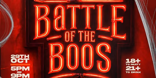 Battle of the Boos \ud83c\udf78 Halloween Bash + Cocktail Competition